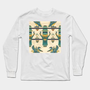 Ancient Egyptian Pattern 9 Long Sleeve T-Shirt